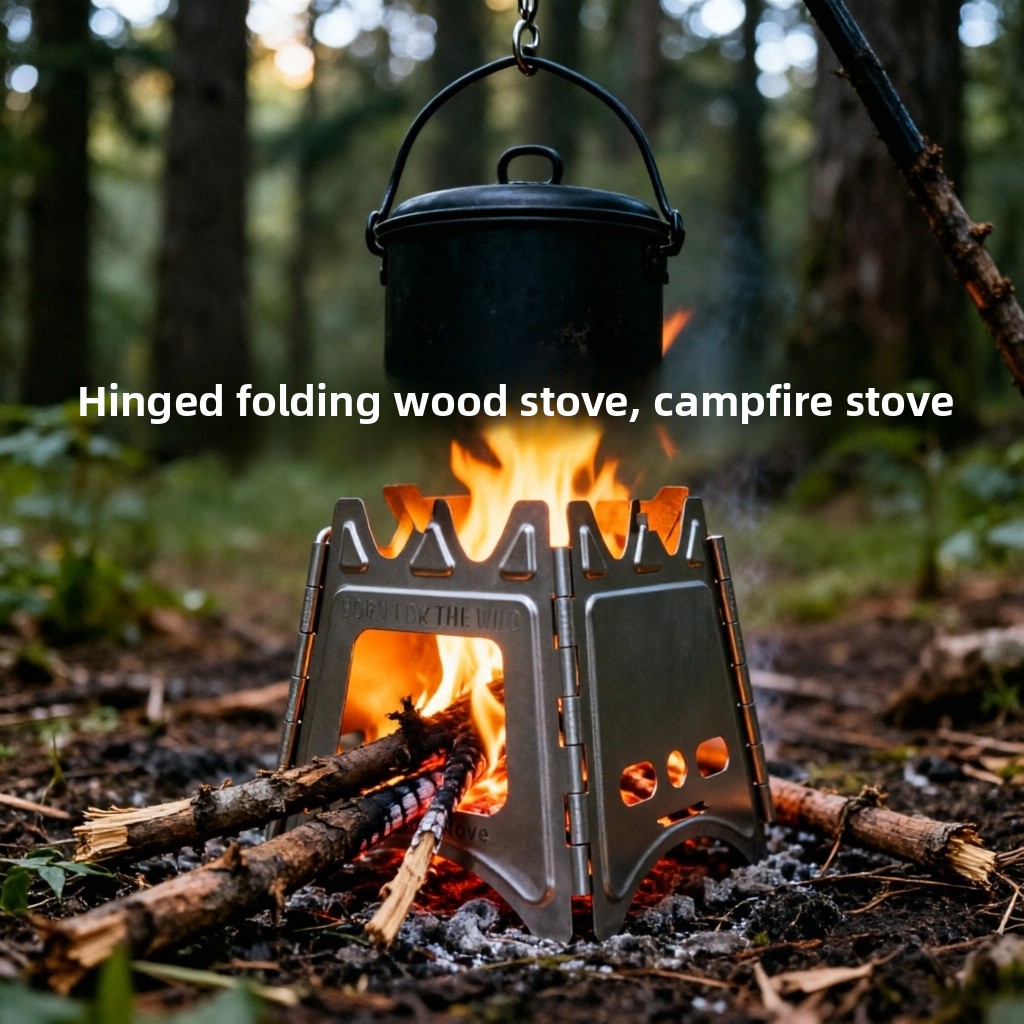 TiForge Compact Folding Titani - Camping Cooking Wood Stove 评论和价格