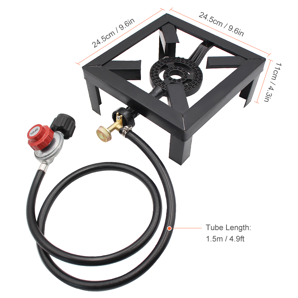 Tomshoo 8KW Gas Boiling Ring C - Camping Cooking Cast Iron 评论和价格