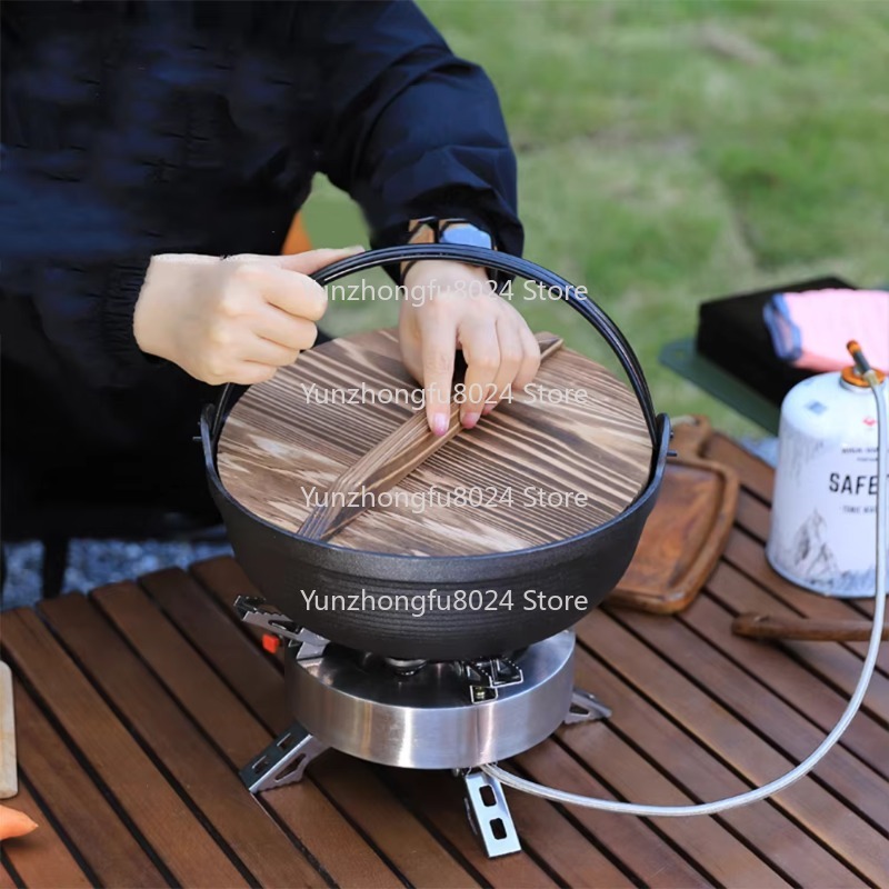 Outdoor Camping Pot Cast Iron  - Camping Cooking Cast Iron 评论和价格