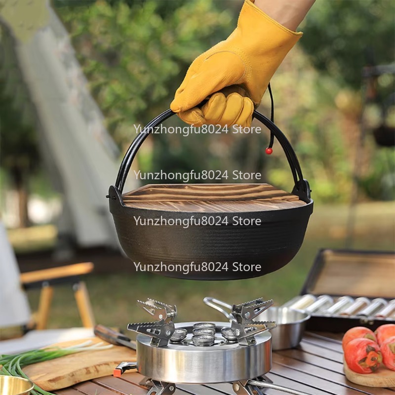Outdoor Camping Pot Cast Iron  - Camping Cooking Cast Iron 评论和价格