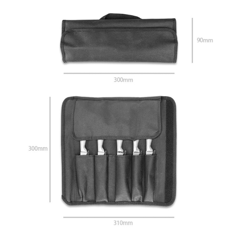 Multi Pocket Oxford Fabric Kni - Camping Cooking Roll 评论和价格