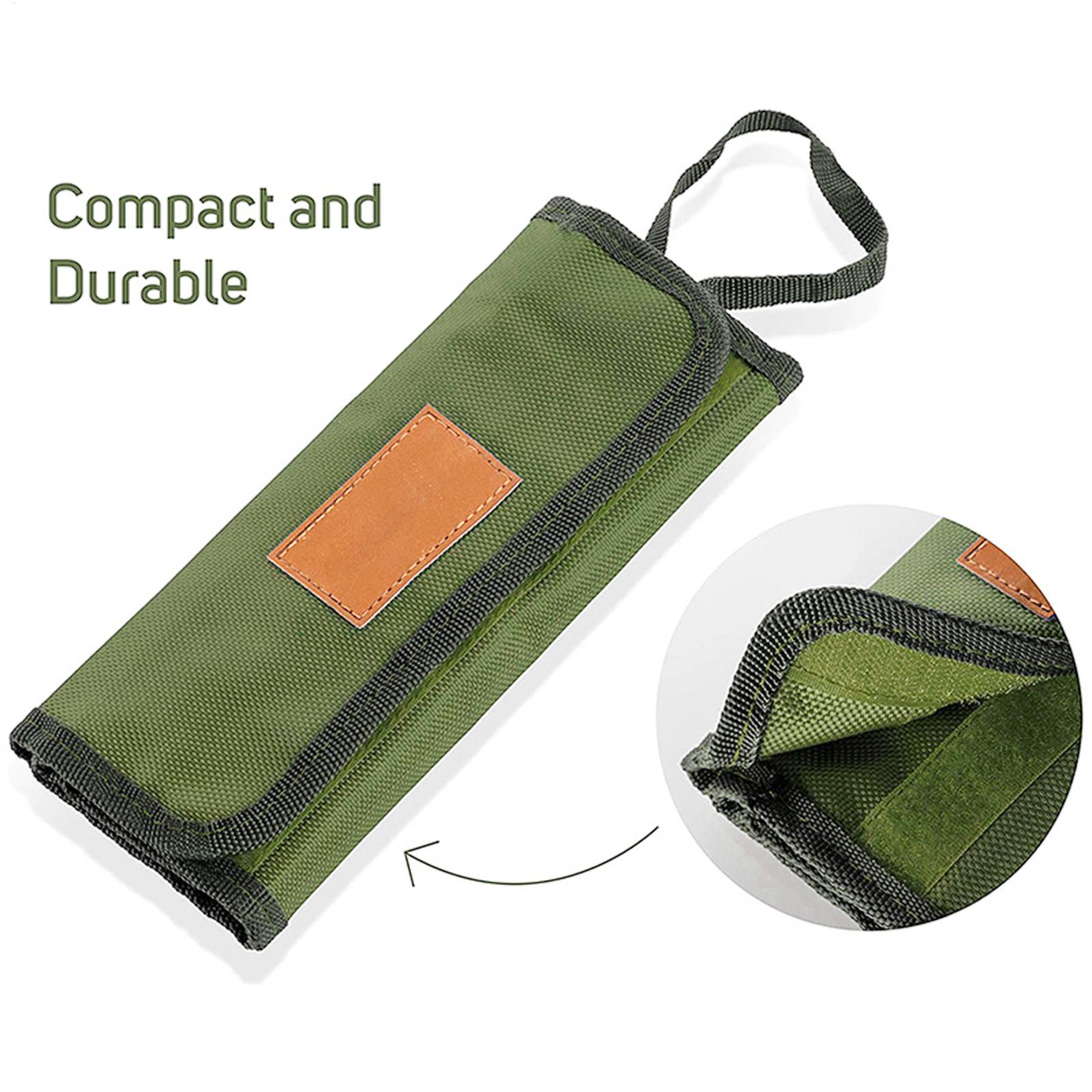 Camping Tableware Roll Bag Cam - Camping Cooking Roll 评论和价格