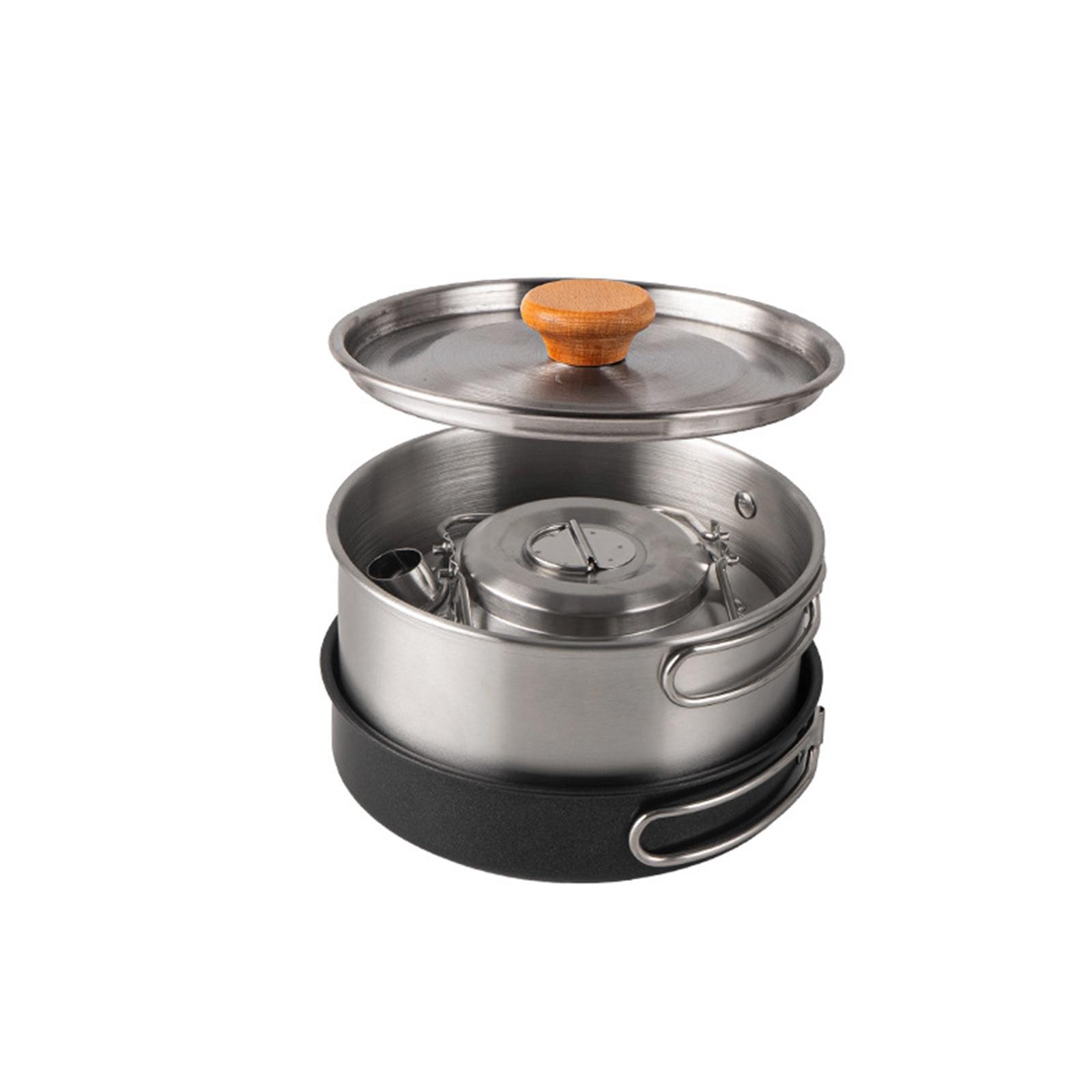 Camping Cookware Camping Cooki - Camping Cooking Frying Pan 评论和价格