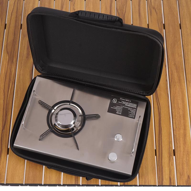 Outdoor foldable card-type cam - Camping Cooking Table With Windshield 评论和价格