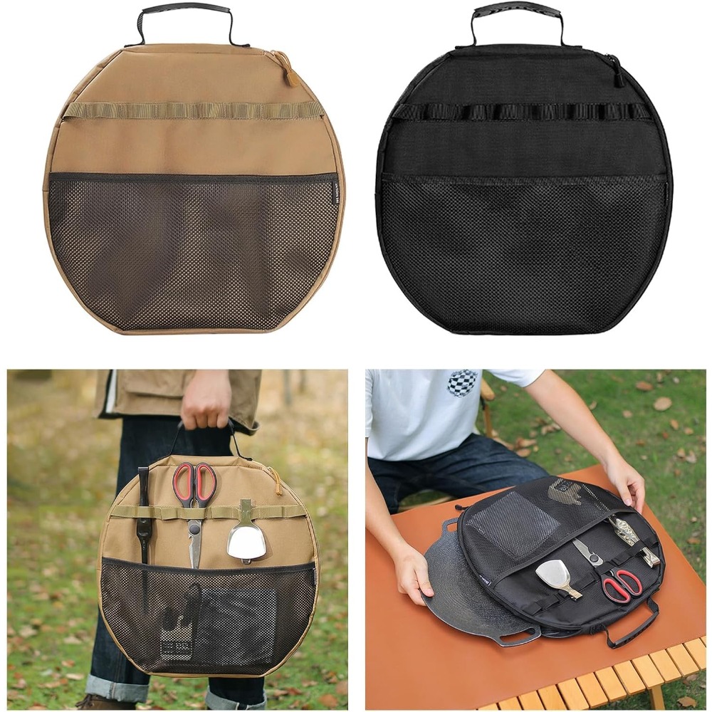 Grill Pan Storage Bag, Portabl - Camping Cooking Frying Pan 评论和价格