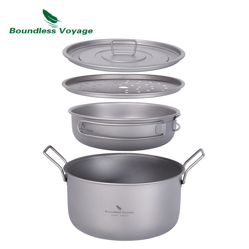 Boundless Voyage Camping Cooki - Camping Cooking Frying Pan 评论和价格